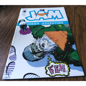 The Jam Urban Adventure #4 (May 1990 Slave Labot Graphics)